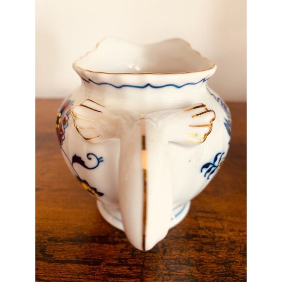 Blue Danube Mascot Japan Creamer and Sugar Bowl with Lid NA-1010 VG Condition - Picture 9 of 13